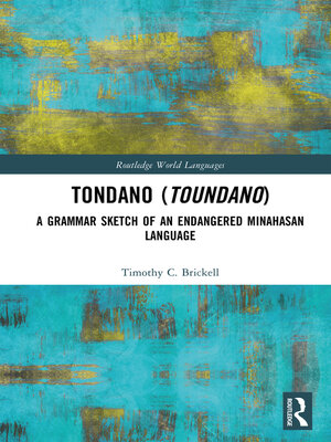 cover image of Tondano (Toundano)